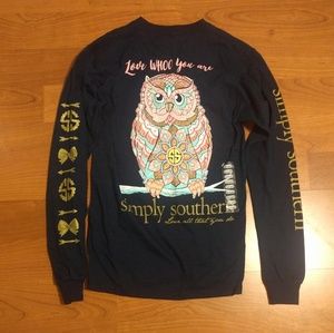 Simply Southern Owl Tank